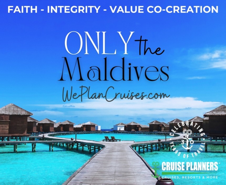 Only the Maldives | WePlanCruises.com